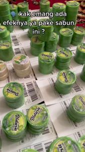 SABUN BIDARA HIJAU RUQYAH + VCO / SABUN ASLI UNTUK MENGHILANGKAN GATAL KUDIS PANU JAMUR