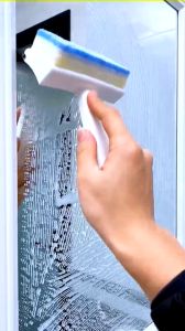 Double-sided household glass Window Brush Cleaner shaving tile bathroom cleaning brush wipe window wiper scraper cleaning mirror
