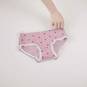 (ST 22) Loại 1(CTG13) từ 30-60kgQuần Chíp Tam Giácquần lót cho Bé Gái Mẫu Dâu Tây Kháng Khuẩn 100% Cotton