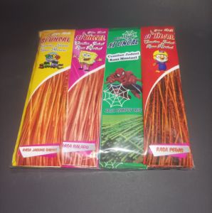 Mie lidi karakter seribuan 1 pack isi 12 pcs mix 4 rasa