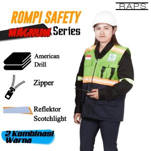 Rompi Safety-Rompi Proyek-Rompi HSE-Rompi Lapangan-Rompi Dinas