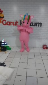 Kostum Maskot Badut Kuda Poni Setelan Costume Lucu Dewasa