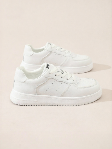 Semir | Lightweight Versatile Thick Sole Womens White Sneakers