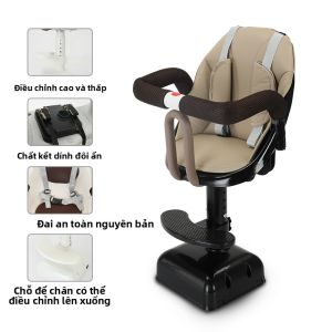 Ghế Trẻ Em Xe Điện Thiết Kế Phía Trước Xe Đạp Bướm Cho Bé Trai Và Bé Gái Đồ Chơi Xe Mô Phỏng Cho Trẻ Em Từ 6 Tháng Đến 3 Tuổi