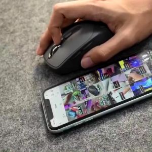 IWACHI i6 เมาส์ไร้สาย Ergonomic Mouse ใช้งานได้หลายอุปกรณ์ เสียงคลิกเงียบ ไร้เสียงรบกวน