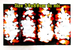 Bộ Tranh sơn mài Thanh Bình Lê 4 tấm LONG LÂN QUY PHỤNG khảm cừ cao cấp hàng xuất khẩu