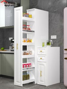 QIANGXIANG | Sliding Narrow Storage Cabinet