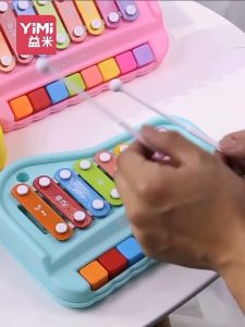 Educational eight-note hand-knocking piano for children music toy piano