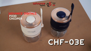 Blender Mini Portable ADVANCE CHP-03E Food Chopper Mini Bisa Dicas USB Tipe-C Blender Daging Sayur Bumbu Buah Rempah