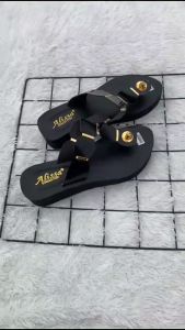 Alisa - Sandal Wedges Wanita Tinggi 5 CM & Tali Kotak