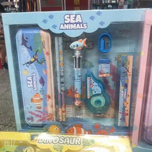 8PCS Stationery Set: Essential School Supplies for Kids