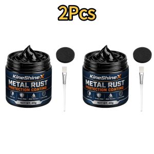 40ml Metal Rust Protection Black Repair Paste Car Black Rust Repair Paste Metal Protection Restoration Coating For Car