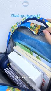 Tas Ransel Desain Unik: Pilihan Terbaik untuk TK-SD & Minecraft Emboss 6D