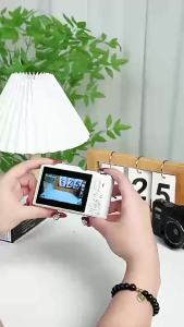 5K Photography Digital Camera 75MP 18X Digital Zoom Vintage Vlog Video Recorder For YouTube 180° Flip Screen Selfile WiFi