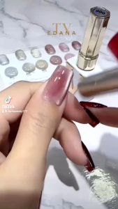 Sơn gel mắt mèo ánh Milan sét 6 mầu tặng kèm bảng mầu