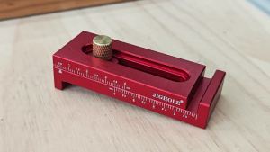 Thước Đo Khe Hở Máy Cưa Bàn 5-40mm Dụng Cụ Làm Mộng Và Mộng Ghép Gỗ Với Khối Đo Di Động Thước Đo Răng Cưa Dụng Cụ Đo Độ Sâu Bằng Kim Loại Dành Cho Người Lớn (nam/nữ)