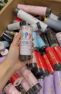 พร้อมส่ง พลุพลุกระดาษปาร์ตี้ พลุมือ เปเปอร์ชู๊ต ของสำหรับปาร์ตี้ งานวันเกิด ปีใหม่ มงคล งานเลี้ยง พลุน่ารัก  [ร้านไทย]