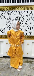 Set Kurung Melayu Anak Perempuan/ Baju kurung anak perempuan