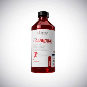 TWIN PACK - Nutra Botanics Liquid L-Carnitine 5000mg - Fat Burner Supplement - Boosts Energy Fast Muscle Recovery Metabolism Support