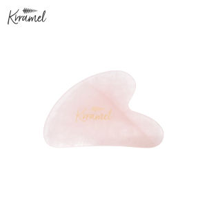 KRRAMEL | Jade Gua Sha Scraper Rose Quartz