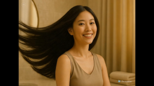 แชมพูปิดผมขาว สีน้ำตาลเข้ม Salon de PRO Shampoo Dark Brown 250ml