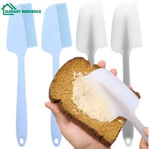 2 in 1 Silicone Oil Brush Scraper Integrated Food Grade High Temperature Resistance Without Hair Loss Baking Pancakes