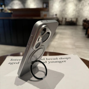 Umj Huawei Pura70 Phone Case Magnetic Wireless Charging Integrated Stand Anti-Fall Protection Cover for Men And Women