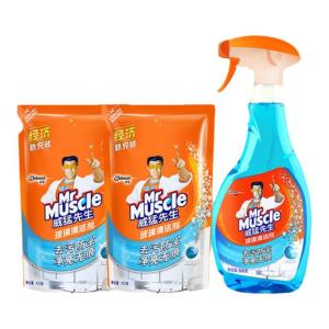 Mr Muscle | Powerful Scale Remover Stain Cleaner for Home Bathroom Mirror