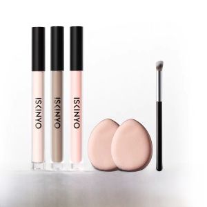 Matte Highlighting Liquid Cheek Enhancer Natural 3D Sculpting Concealing Brightening Small Fish Peony Beauty Makeup Tool
