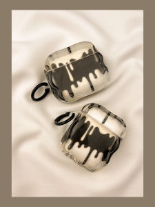 Artistic Splatter Oil Painting Wireless Bluetooth pro Earphone Case Second Generation AirPods4 Third Generation AirPods3