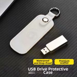HAISENLE | Leather Waterproof Drop-resistant Portable U盘 Case