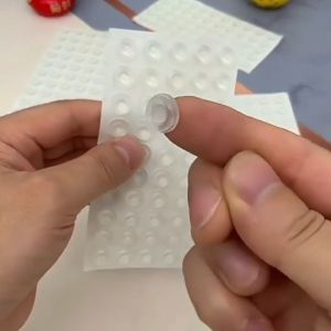 Transparent Silicone Anti-bump Pellets Anti-Slip Rubber Granules