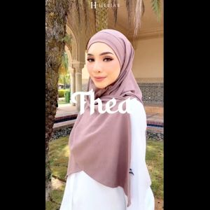 HEEJAB Bawal Cey Crepe THEA (2 Helai RM50)