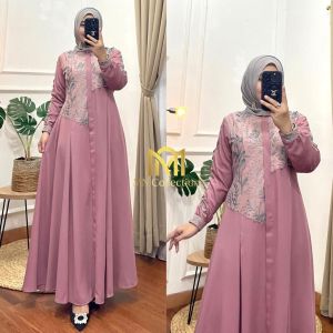 TWO TONE DRES PRESENT BY MN COLLECTION