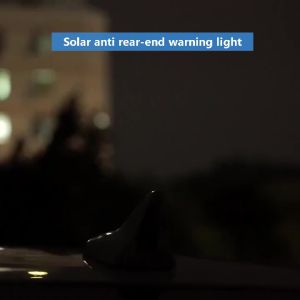 VigoAcme Shark Fin Lampu Solar Mobil Bentuk Sirip Hiu 8 LED