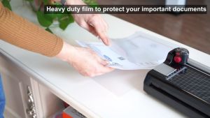 Photo Top Hot Laminating Film A4 size 100sheets Hot Process Laminating Film Calling Card Heat Sealing Photo Pouch Films