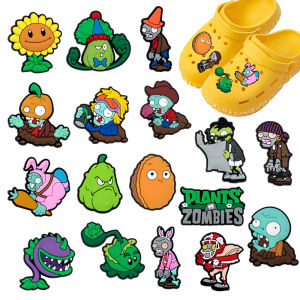 Hot Toys | Hot Sales 17pcs Hot Toys Game Themed Characters Series PVC Shoe Accessories Suitable For Hole Shoes And Beach Bags Accessory