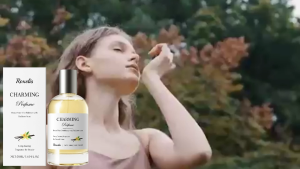 Roxelis Amber Vanilla Perfume Spray 50ml— Long Lasting Fragrance Deodorizing Light Elegant Refreshing Daily Perfume Charming Scent Boost Confidence Radiant Aura Steady Poise