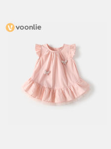 VOONLIE | Đầm Công Chúa Tay Hơi Cho Bé Gái Mùa Hè