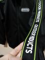 OUTDOOR Jaket tracktop terbaru Size S warna hitam. 