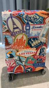 COSLIFE Thickened Luggage Cover Protector 18/24/28/32 Inch High Elastic Travel Suitcase Spandex Protective Cover