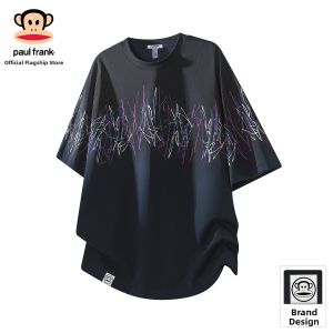 Paul Frank | Gradient Dyeing Mens Summer Lightweight Loose Short Sleeve T-Shirt
