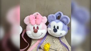 TÚI GẤU BÔNG HOẠT HÌNH DISNEY CHUỘT MICKEY ĐEO CHÉO DỄ THƯƠNG CHO BẠN GÁI