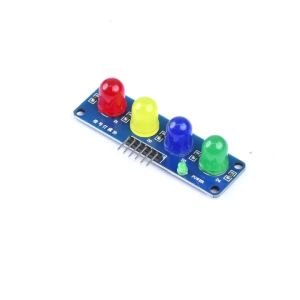 diymore | DC 3.3-5V ST009 four position LED module signal light LED module traffic light module for making traffic light system module
