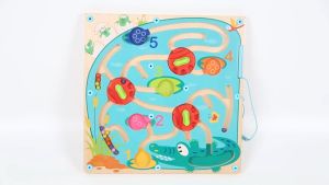 กระดานเขาวงกตบึงจระเข้ ของเล่นเด็กเล็ก ของเล่นเด็กเสริมพัฒนาการ ของเล่นไม้ ของเล่นเด็ก2ขวบ ของเล่นไม้เด็ก ของเล่น