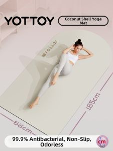 YOTTOY | Natural Rubber Anti-slip Silent Shock-absorbing Antibacterial Fitness Mat