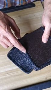 Dark Brown Very Cool Bi-Fold Wallet For You