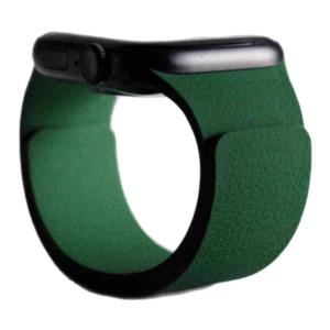 l inevek | Magnetic Leather Texture Silicon Watch Band