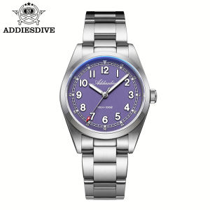 ADDIESDIVE 2026 New Mens Luxury Quartz Watch 100m Water Resistance Sapphire Crystal Japanese Movement BGW9 Blue Lume AD2521