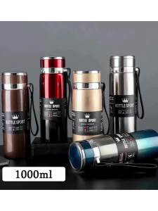 1L Thermal Water Bottle Keep Cold and Hot Water Bottle Thermos for Water Tea Coffee Vacuum Flasks Stainless Steel Thermos Bottle
